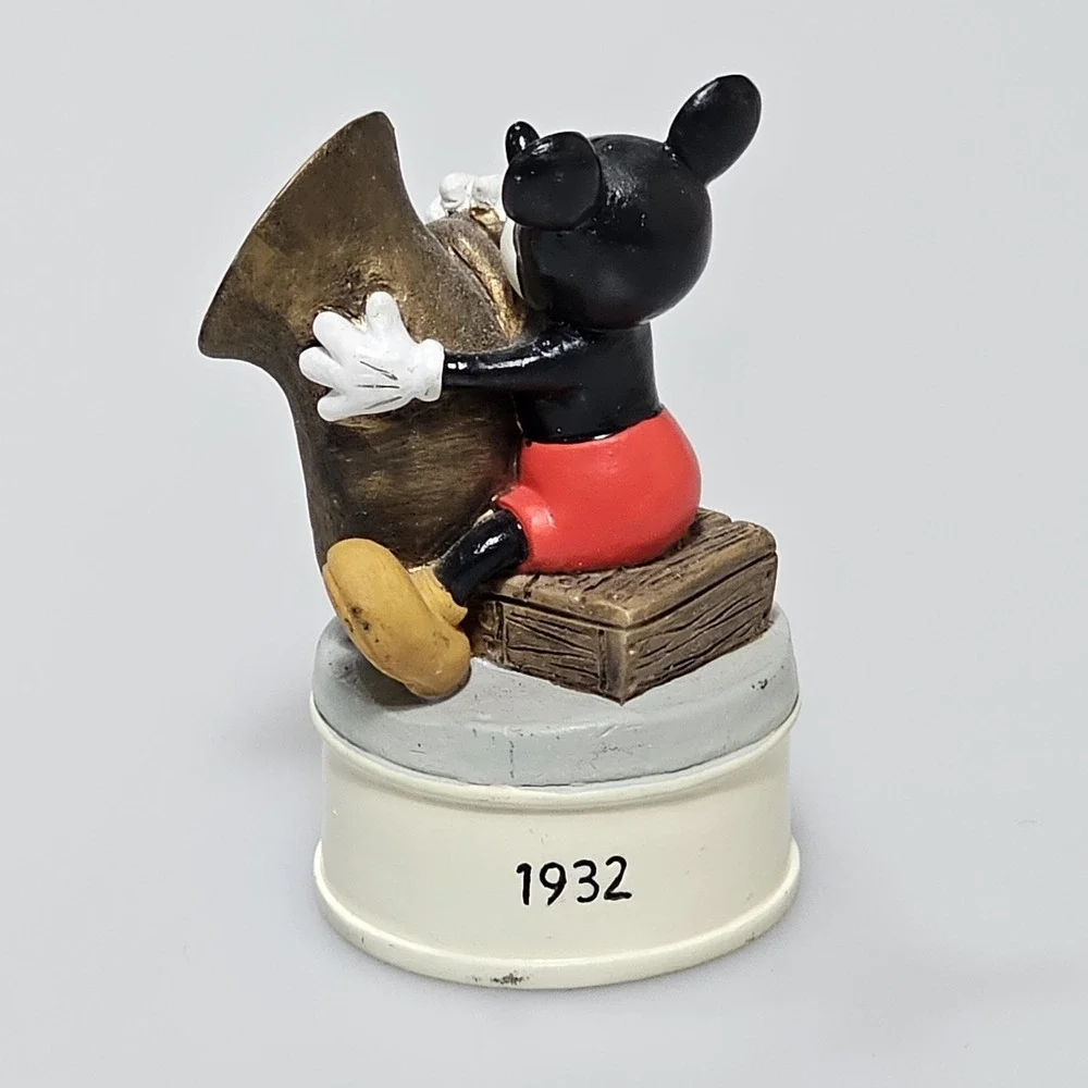 Vintage Walt Disney Collectible Lenox 1932 Mickey's Revue Figurine